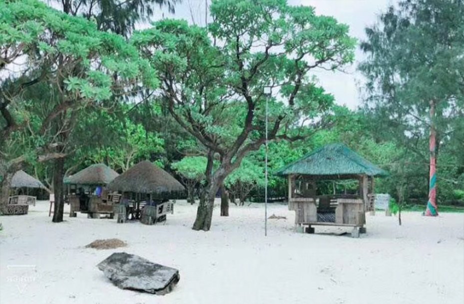 到达号称北部长滩——白沙滩